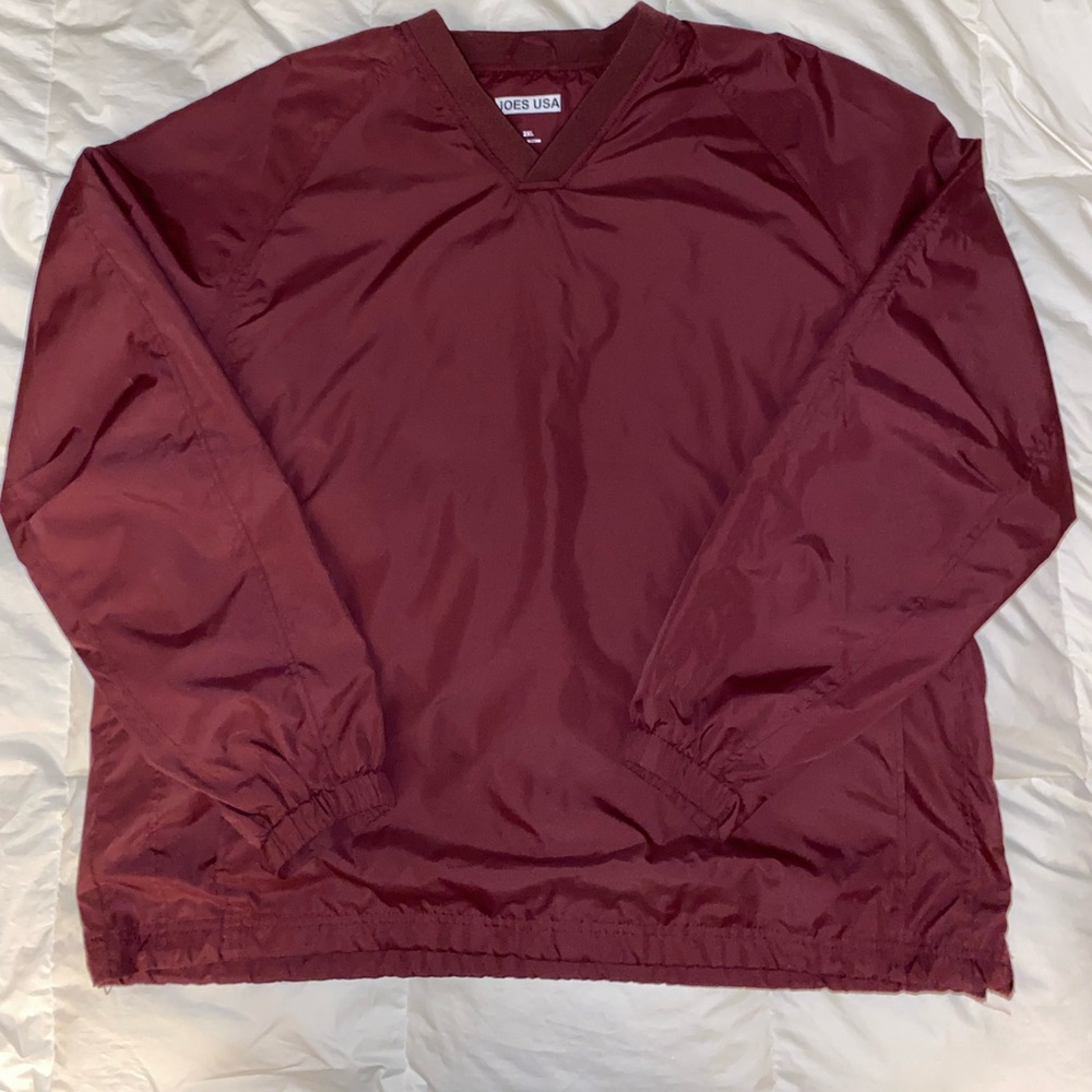 Joes USA - 2xl rain protective sweater - Red with adjustable fitting